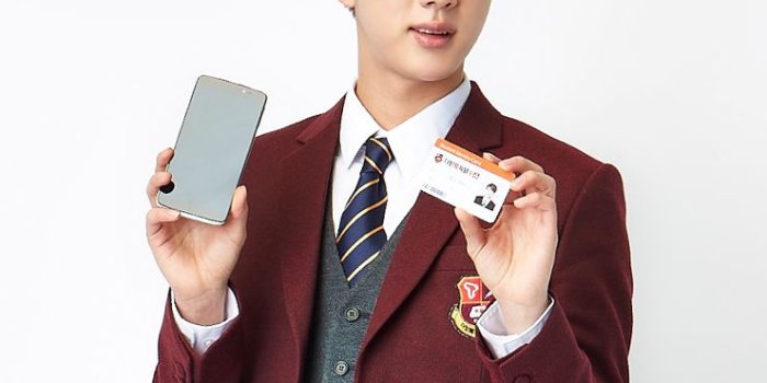 740x1315 picture] Bts X Sk Telecom Wallpaper [160302] - Jin Bts (#828662