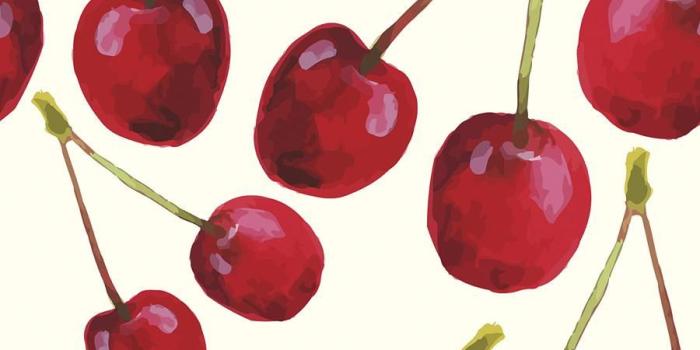 900x900 Cherry Bomb | Designer Wallpaper