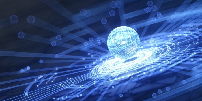 1920x1080 Download wallpaper 1920x1080 hologram, ball, sphere, lines, points