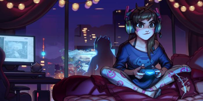 2240x1260 Anime Gamer Girl Wallpapers (68+ images)