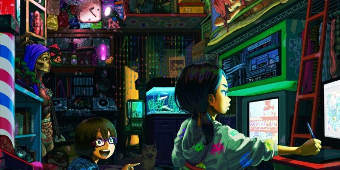 1280x1024 Anime Gamer Girl Wallpaper HD 21383 - Baltana