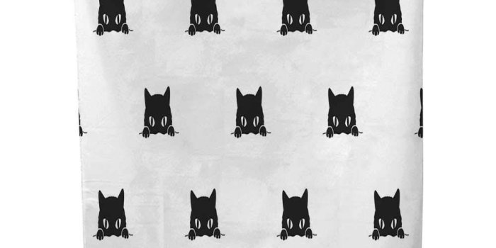 1000x1000 Amazon.com: 25 Home Decor Tapestries Black cat Seamless Pattern