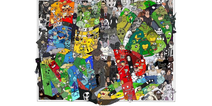 3840x2160 Gaming Themed Wallpaper (original artwork by u/Yensoo)[3840x2160