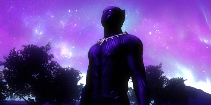 1920x1080 Black Panther Purple Suit Wallpaper - Wallpaper Stream