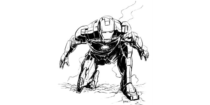 1920x1080 Iron Man comic cartoon wallpaper HD