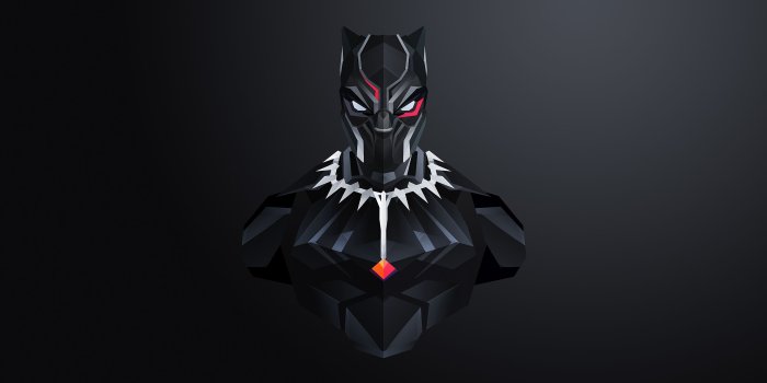 3840x2160 122733 #4K, #Minimal, #Black Panther | Creative Graphics wallpapers