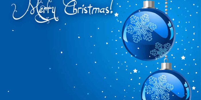 1440x1080 Blue Christmas Wallpapers