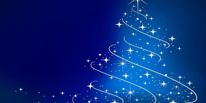 1024x768 Blue Christmas Tree HD Wallpaper | Christmas Tree Wallpapers