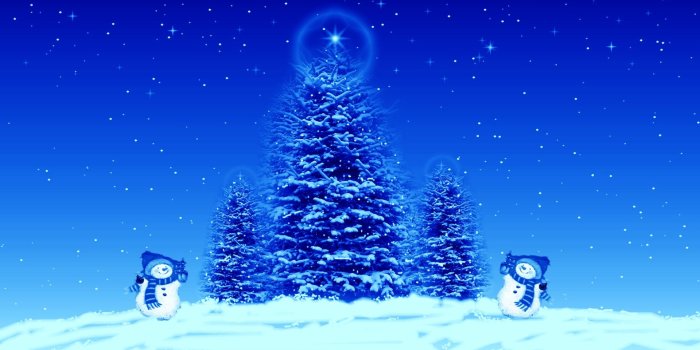 1920x1080 Blue Christmas Background #7016670