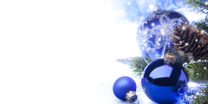 7488x5116 Blue Christmas Balls Wallpapers High Quality | Download Free