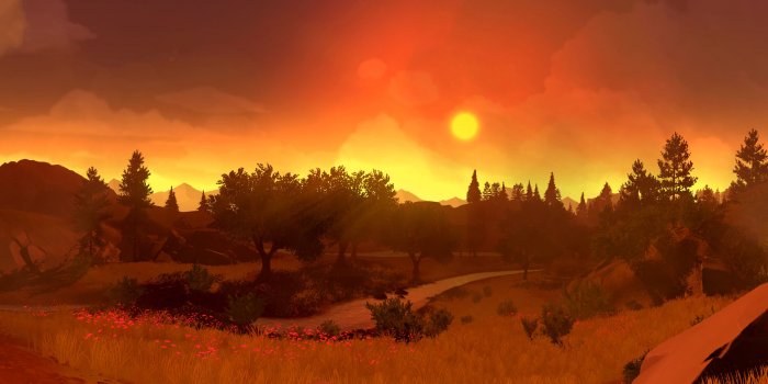 3280x1505 Firewatch Desktop Wallpapers - Album on Imgur