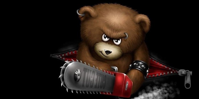 2560x1920 Very Funny | 2560x1920 black dark chainsaw evil teddy bears
