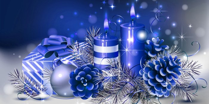 2560x1600 Blue Christmas Wallpaper HD 2560x1600 (1068.71 KB)