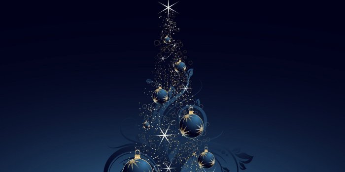 1920x1200 Blue christmas tree wallpaper Gallery