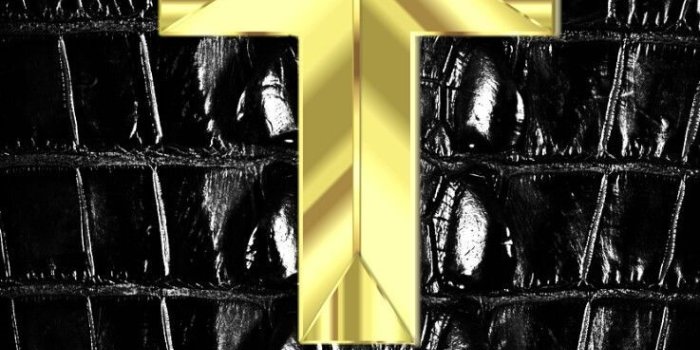 737x1311 Large gold cross on dragon skin iPhone wallpaper | iPhone Black