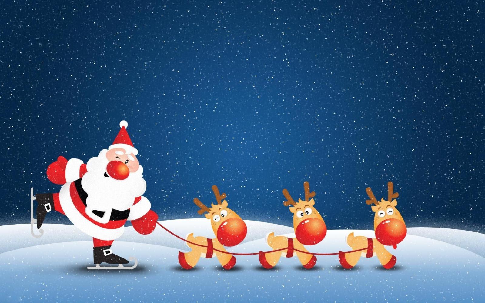1920x1200 Santa Claus wallpapers will make your computer desktops much funnier