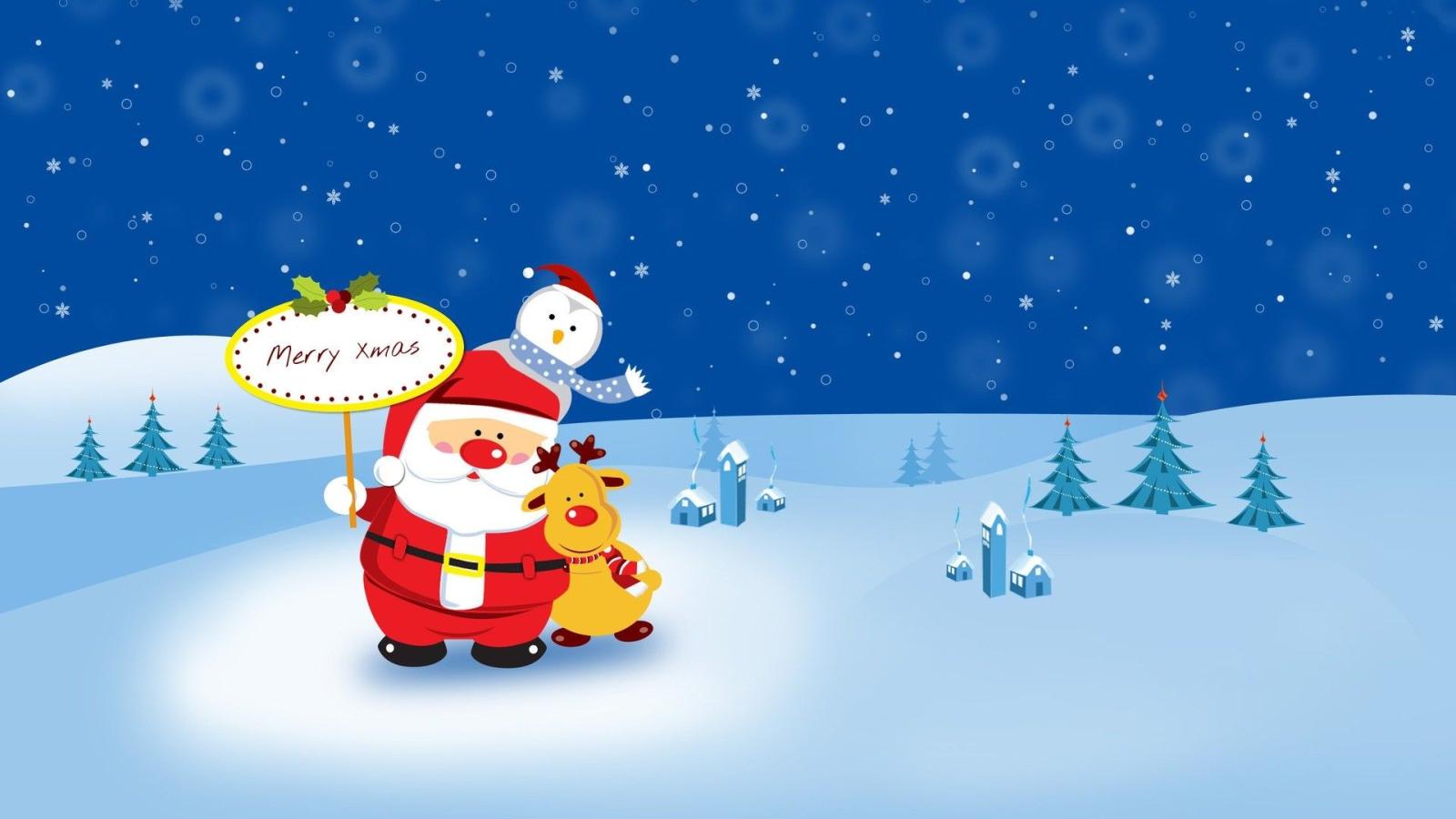 1920x1080 Cute Xmas Wallpaper Group (60+), Download for free