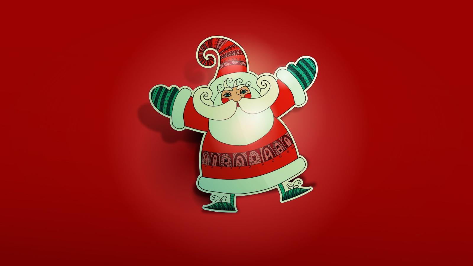 2560x1440 Cute Santa Wallpaper #6785196
