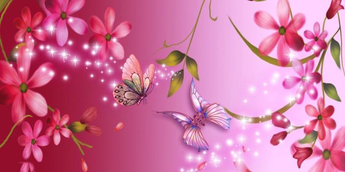 1920x1080 71+ Pink Flower Wallpapers on WallpaperPlay