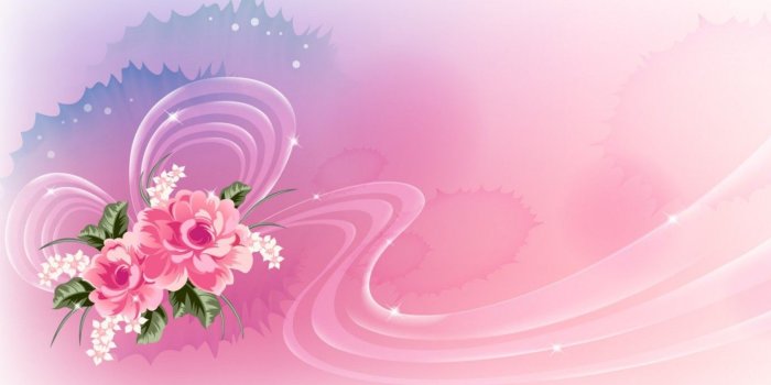 1360x768 Pink Flower Background | pink flowers Wallpaper - Download The Free