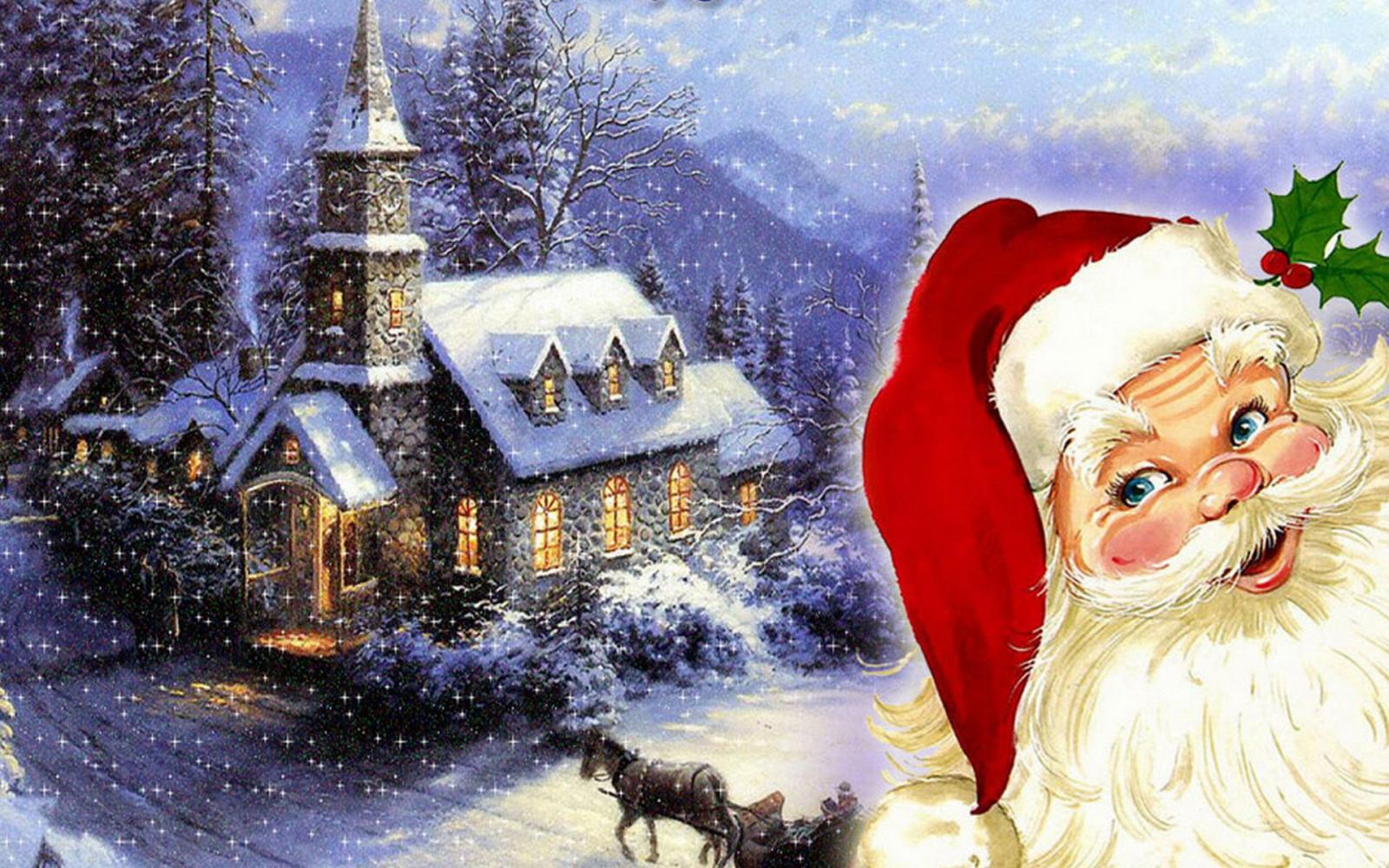 1920x1200 Santa Claus Cute Red Wallpaper 2013 #6948460