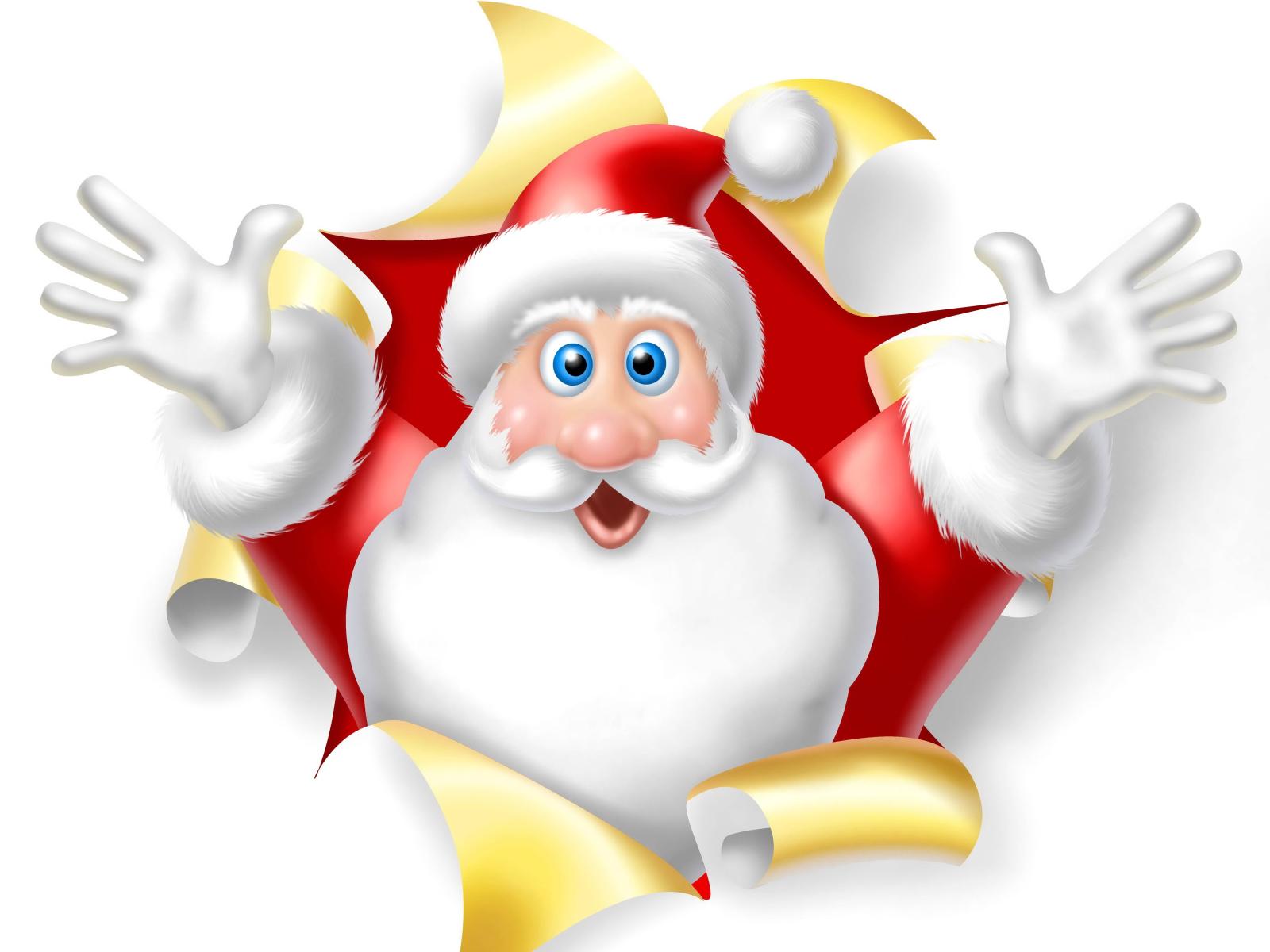 5800x4350 Christmas ( New Year ) Santa Claus Winter Hat Wallpaper Background