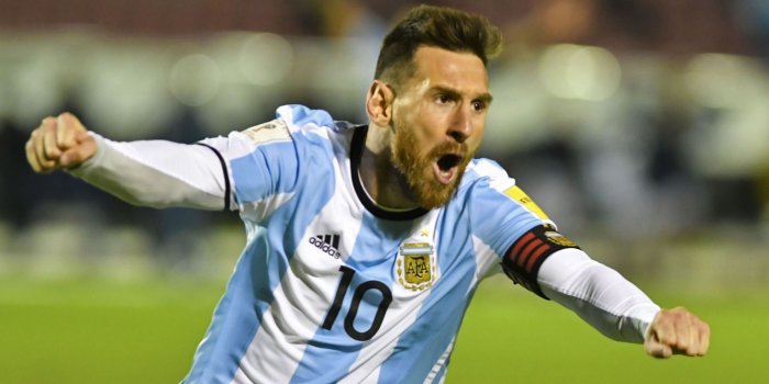 2048x1152 Ecuador 1-3 Argentina: Lionel Messi masterclass drags his nation to
