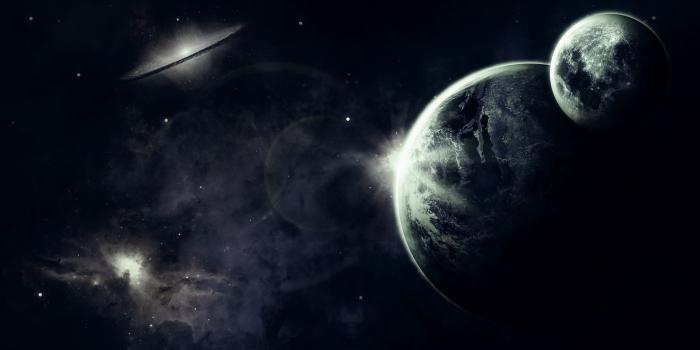 3840x2160 Dark Space Chromebook Wallpaper