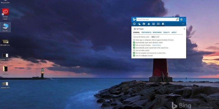 1280x720 How to set Microsoft's bing images as desktop background in windows 10