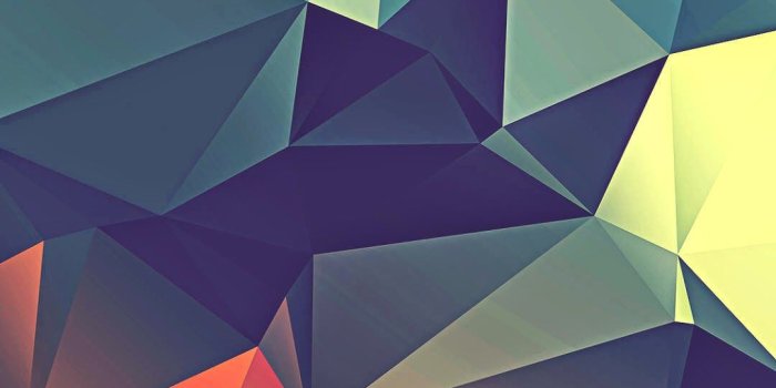 1080x1920 Render abstract triangle colors wallpaper