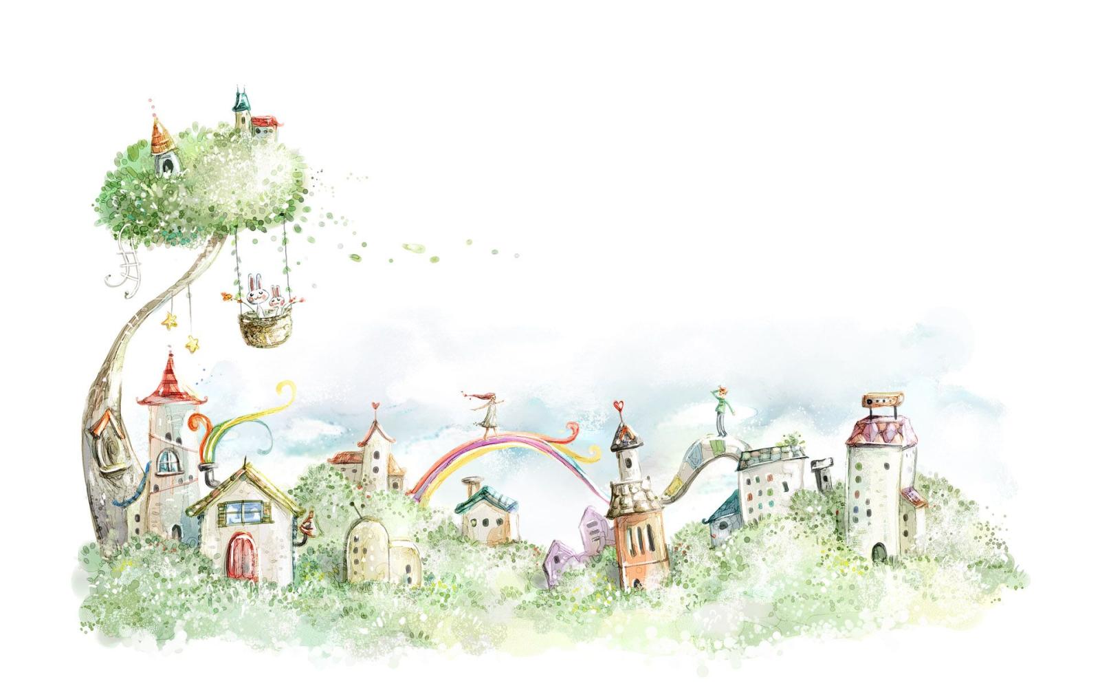 1920x1200 1920x1200 Happy Village desktop PC and Mac wallpaper