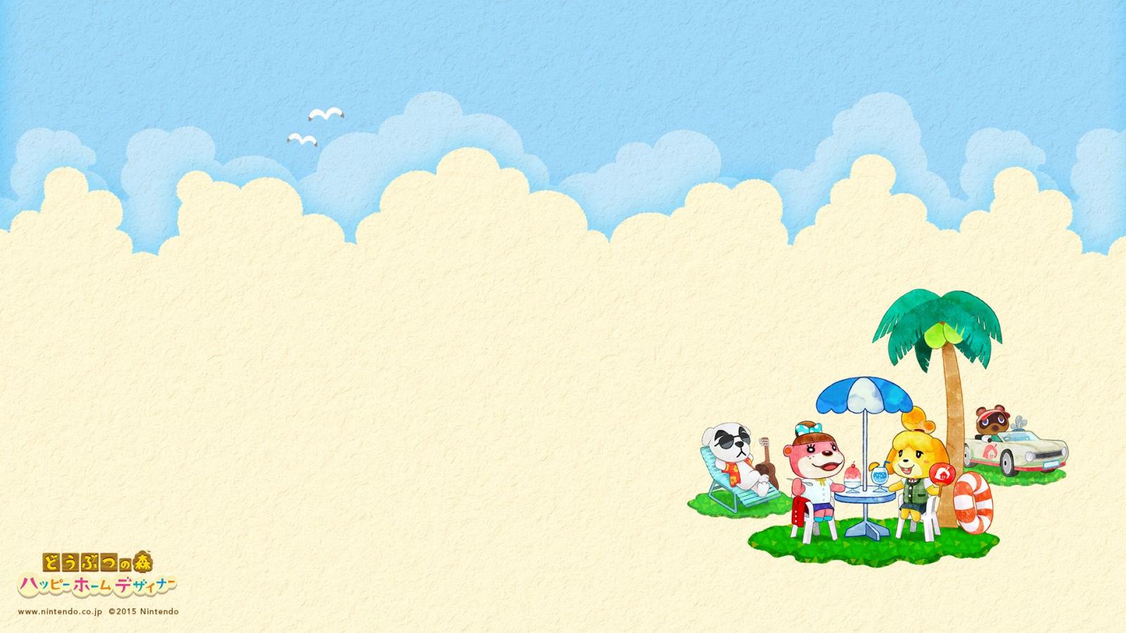 1920x1080 Cute summer Animal Crossing: Happy Home Designer wallpapers from
