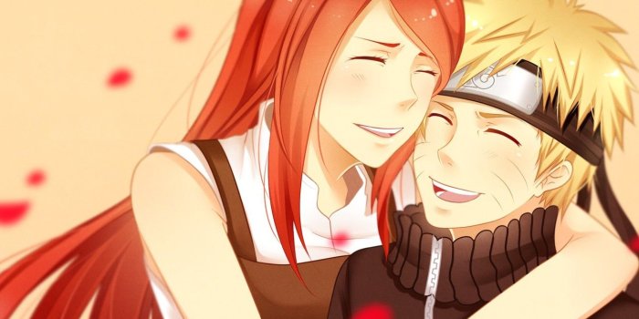 1332x850 Wallpaper naruto, anime, art, happy, Kushina Uzumaki, Uzumaki Naruto