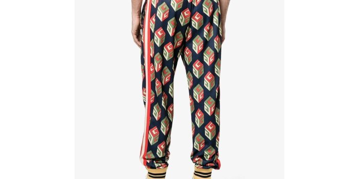1560x1215 Men's Blue Gg Wallpaper Track Pants