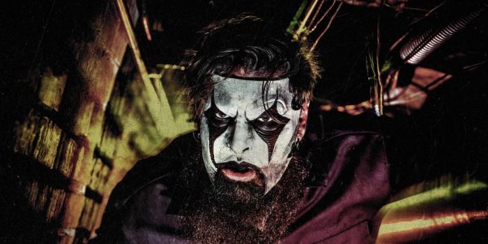 1366x768 HD Background Jim Root Guitarist Makeup Slipknot Band Heavy Metal