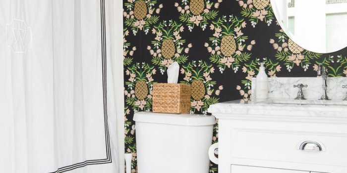 768x1152 Best Bathroom Wallpaper Ideas - 17 Beautiful Bathroom Wall Coverings