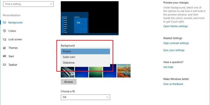 1192x792 How to set different wallpapers on multiple monitors in Windows 10