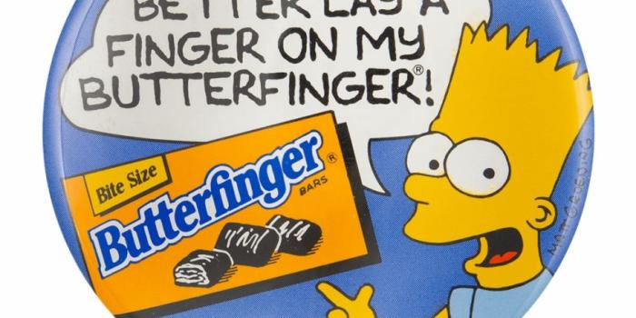 920x960 Butterfinger Bart Simpson - Butterfinger Bb's Free PNG Images