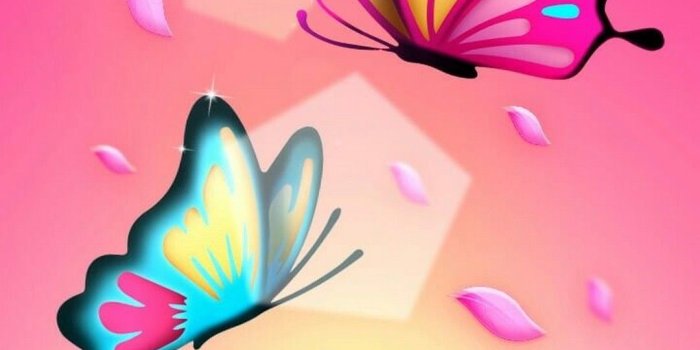 1080x1920 Wallpaper Android Pink Butterfly - Best Mobile Wallpaper