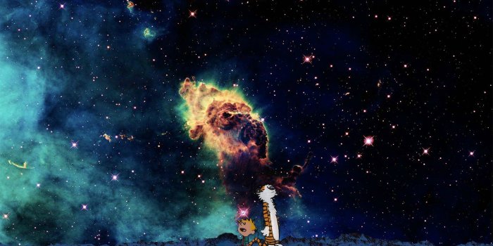 1920x1080 Beautiful galaxy wallpaper : calvinandhobbes