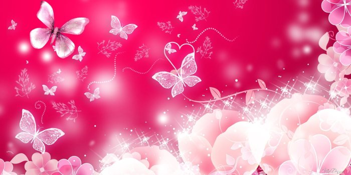 1920x1080 Pink Butterfly Wallpapers - Top Free Pink Butterfly Backgrounds