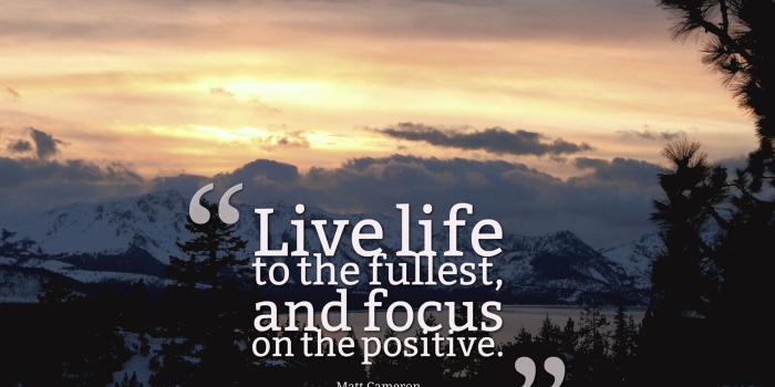 1920x1080 Focus On The Positive Quotes Wallpaper 05739 - Baltana