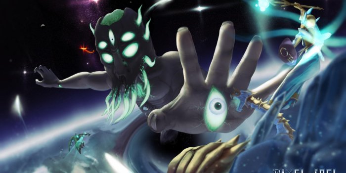 1920x1080 Moonlord madness - Fanart from Terraria : Terraria