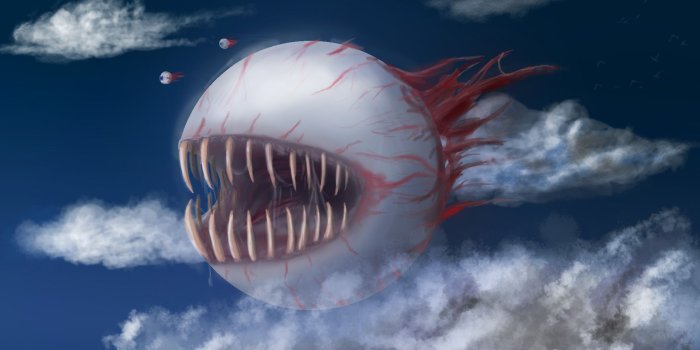 1920x1080 Terraria Eye of Cthulhu - Wallpaper by ~GTurbo5 on deviantART