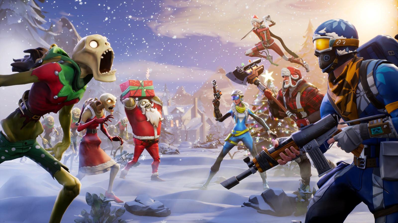 3840x2160 Fortnite Winter Season, HD Games, 4k Wallpapers, Images, Backgrounds