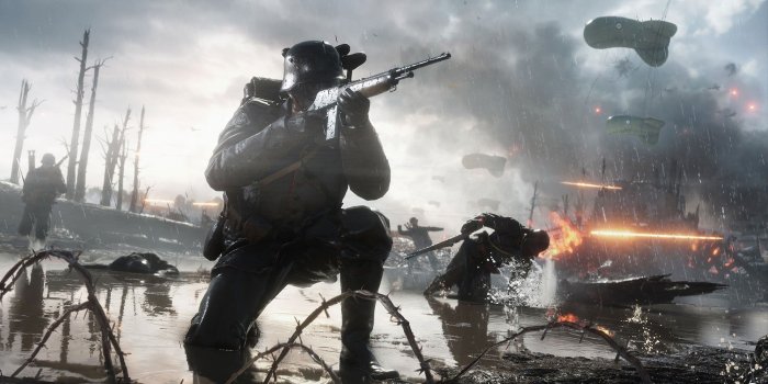 1920x1080 Download 1920x1080 Battlefield 1, Zeppelins, Guns, Soldiers, Mask