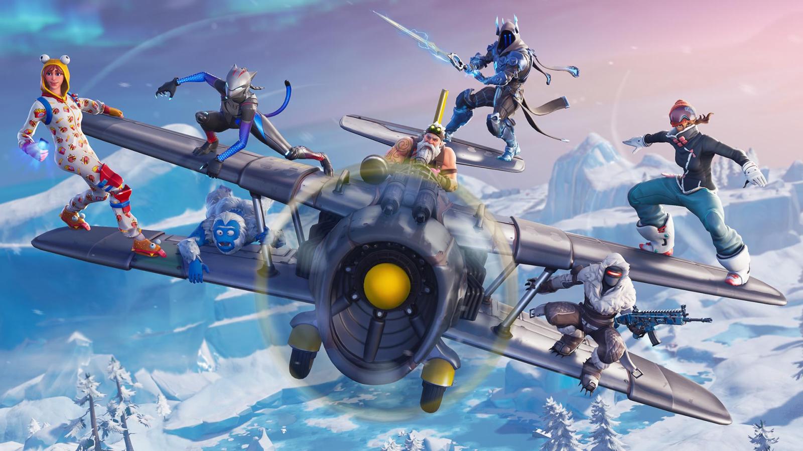 1920x1080 Fortnite Season 7 HD Background - Winter is Here #4424 Wallpapers
