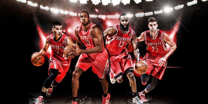 1920x1200 Houston Rockets NBA Basketball HD Theme - Sports Fan Tab