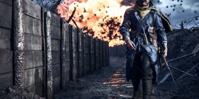 1332x850 Wallpaper gun, soldier, war, Battlefield, man, sniper, rifle, dagger