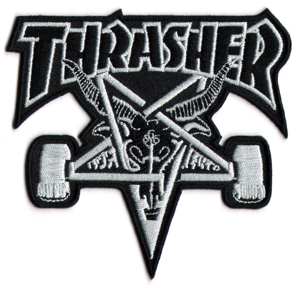 1249x1210 Amazon.com: Thrasher Skateboard Magazine Punk Rock Music Skateboard